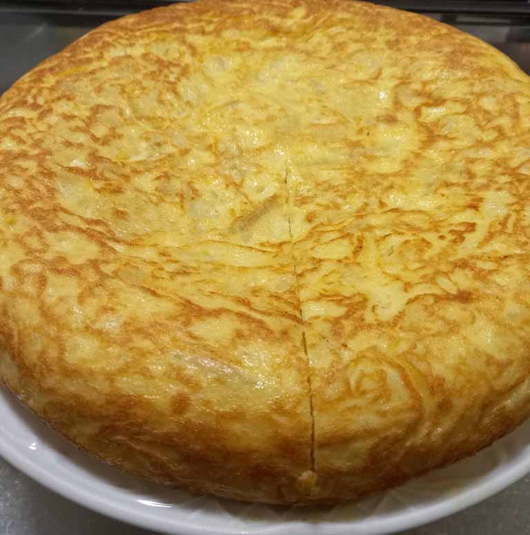 Restaurante El Conquistador tortilla española